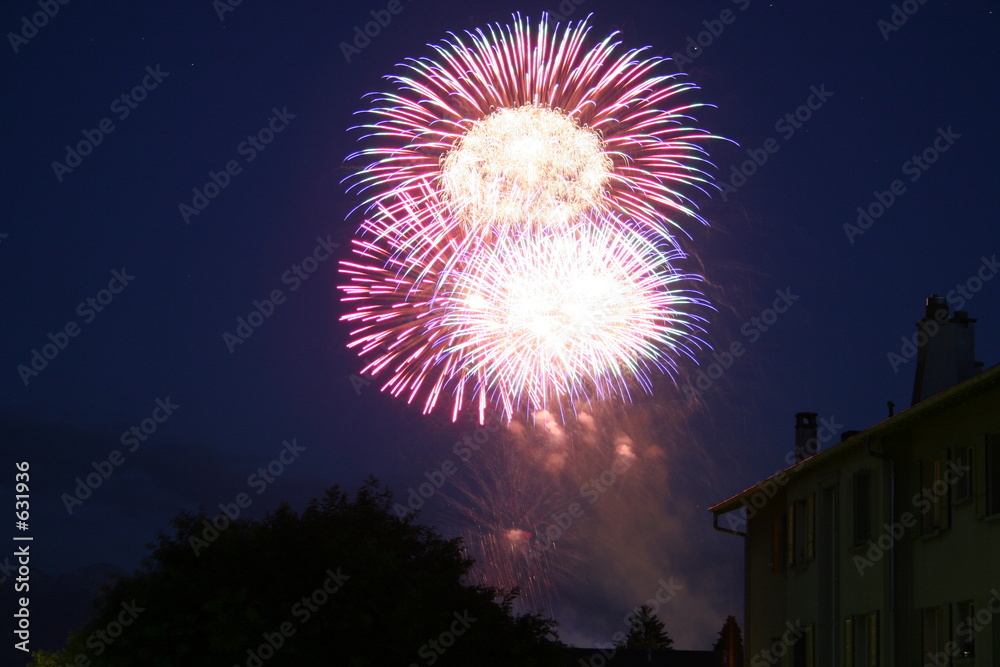 feu d'artifice