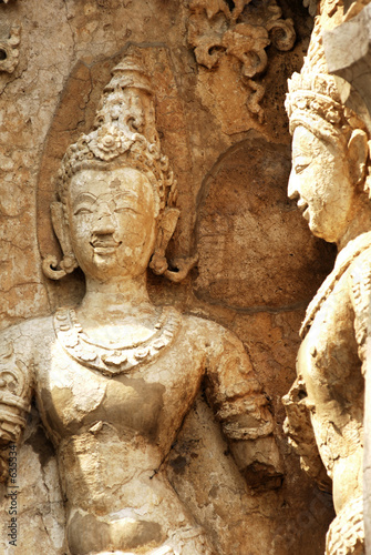 thailand, chiang mai: wat jedyod temple