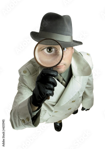 detective with magnifying glass 1
