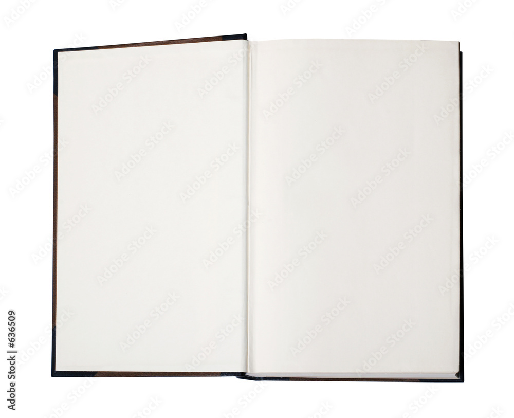 open blank book with path open blank book with path