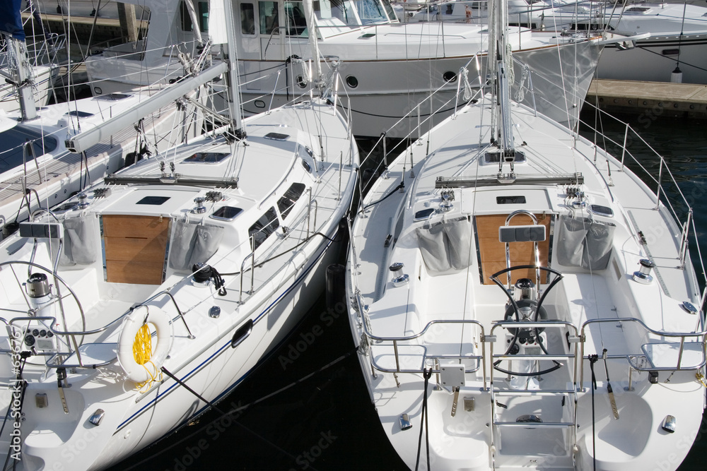 Fototapeta premium sailing boats