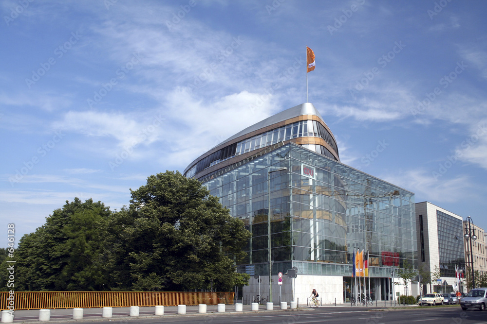 Fototapeta premium bundesgeschäftsstelle der cdu