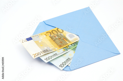 money in envelope