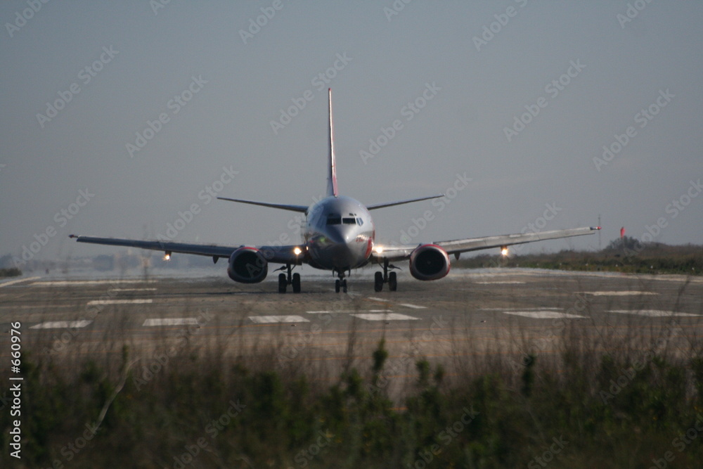 Foto headon landing