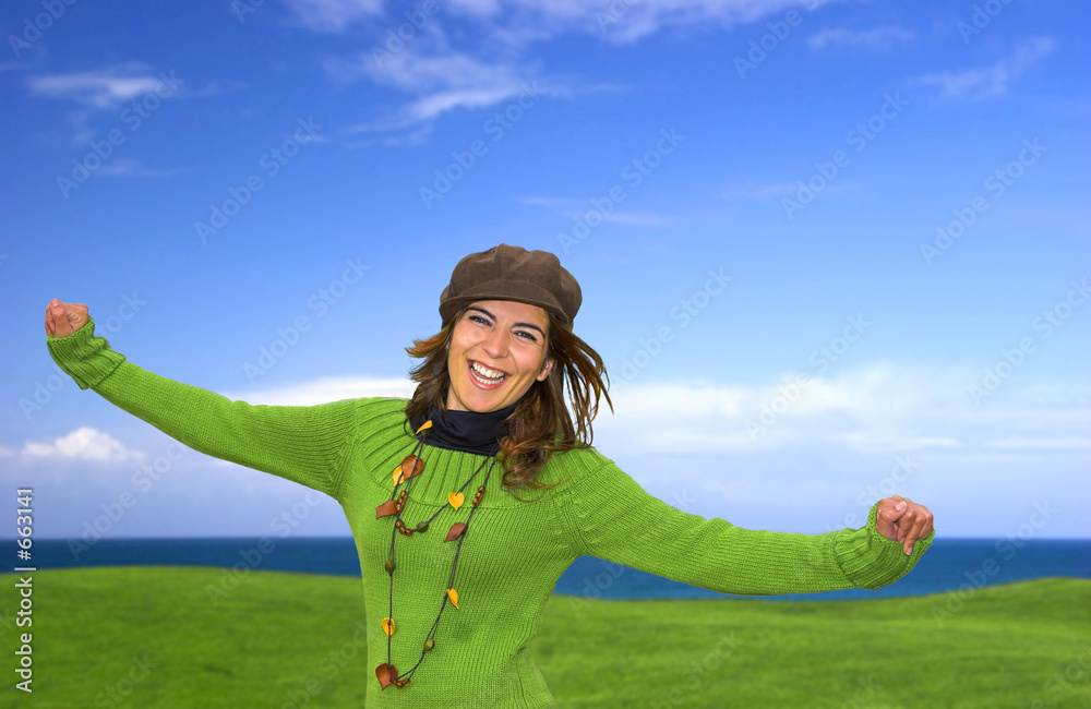 Fotografie happy woman