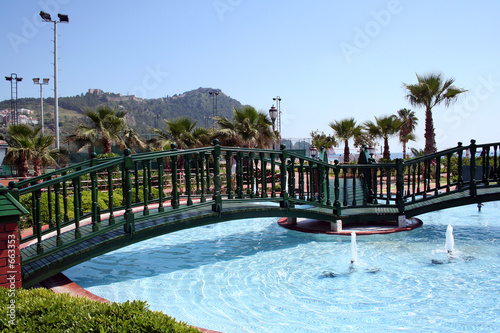 Принти на полотні pool in alanya turkey