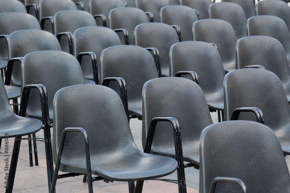 empty chairs