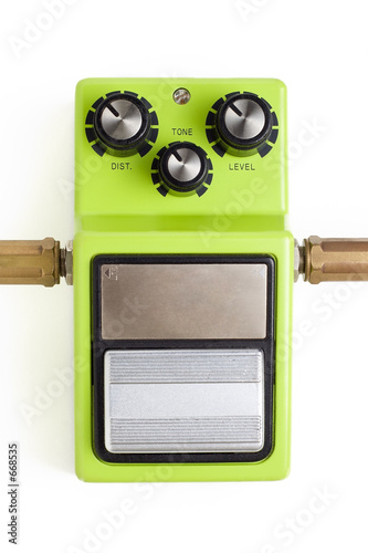 distortion efx pedal photo