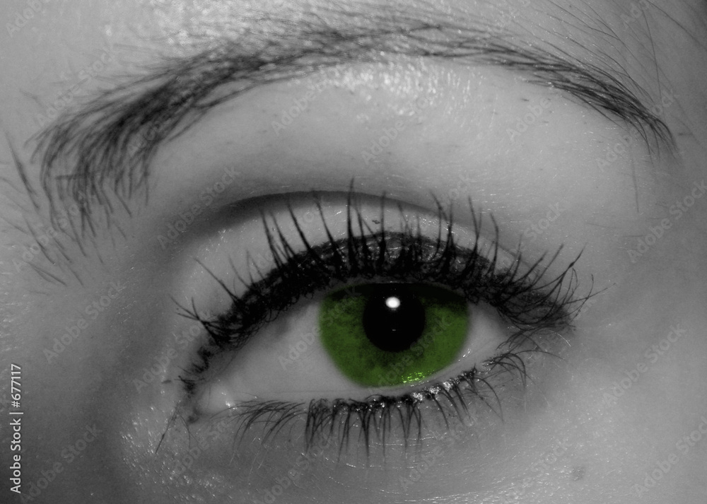 oeil vert / green eye oeil vert / green eye