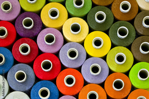 Fototapeta sewing thread pattern