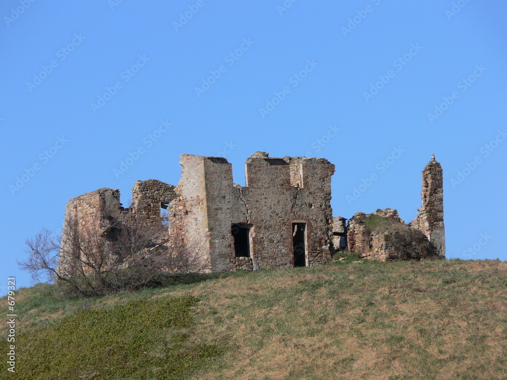 ruine campagne toscane