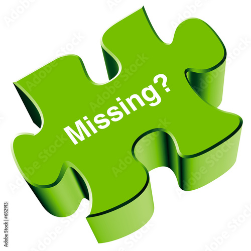 missing puzzle piece