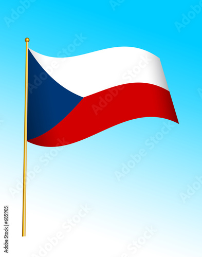 flag - czechia 2