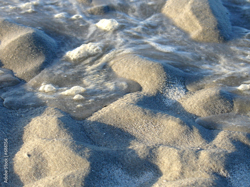 meerwasser am strand photo