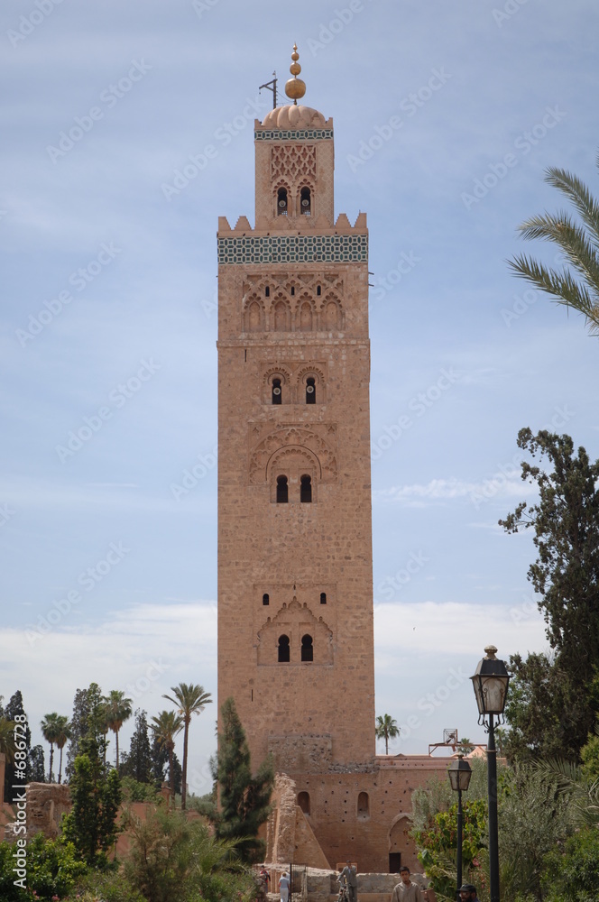 koutoubia mosque, marrakech