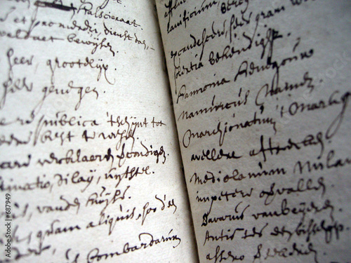 handschriftliche notiz 1653