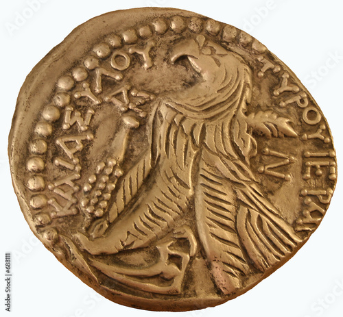 old roman gold coin