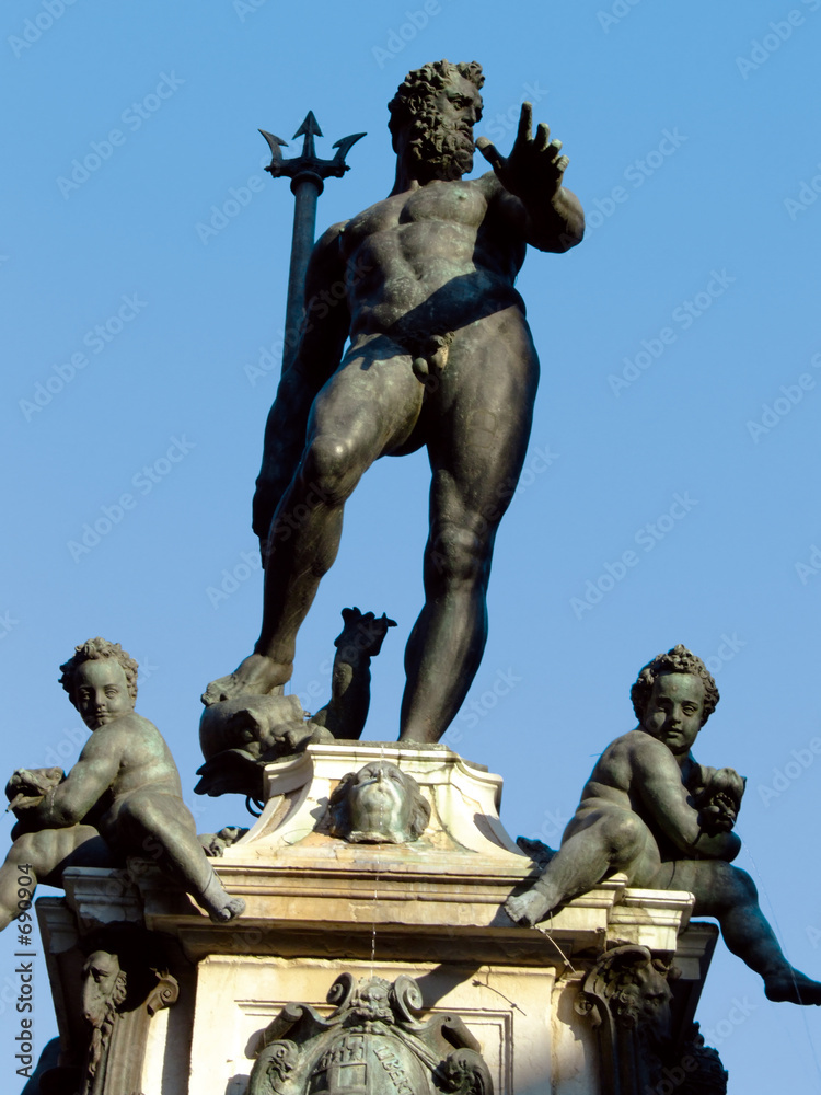 Obraz premium neptune fountain
