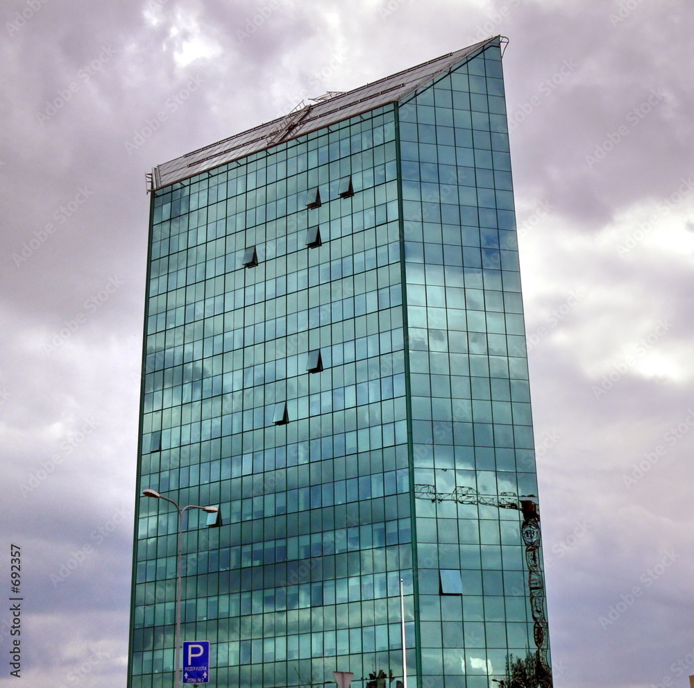 Fototapeta premium building of businessmen