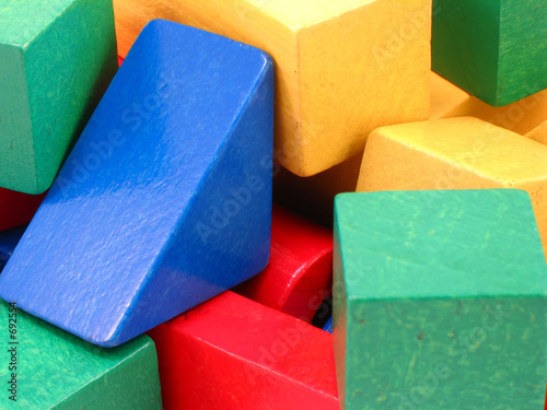 Obraz na plátně blocks
