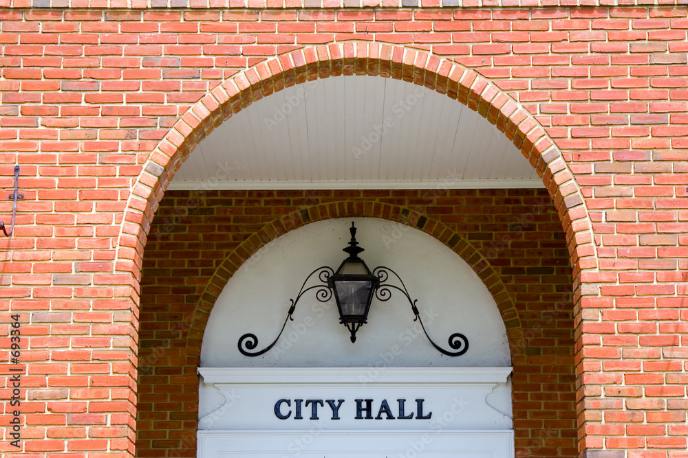 Obraz na plátně city hall