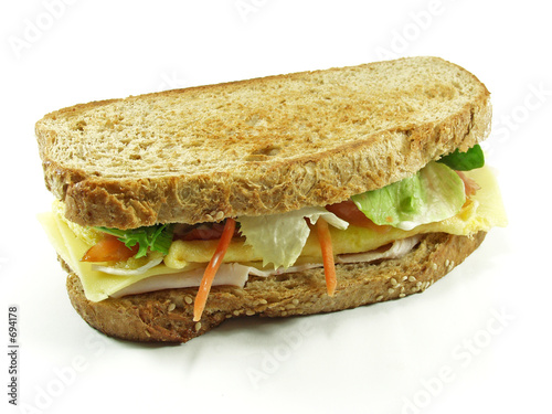 salmon sandwich photo