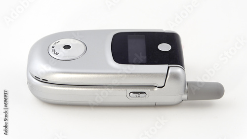 mobile phone with clipping path