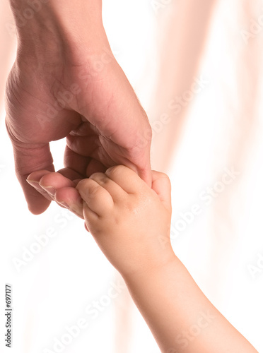 holding hands