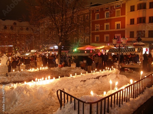 lichterfest im winter photo