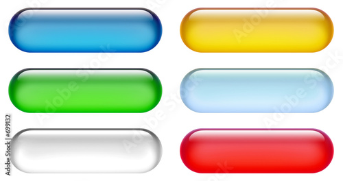 aqua pill buttons