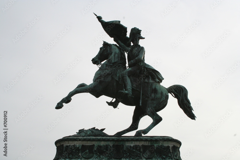 Foto erzherzog karl statue