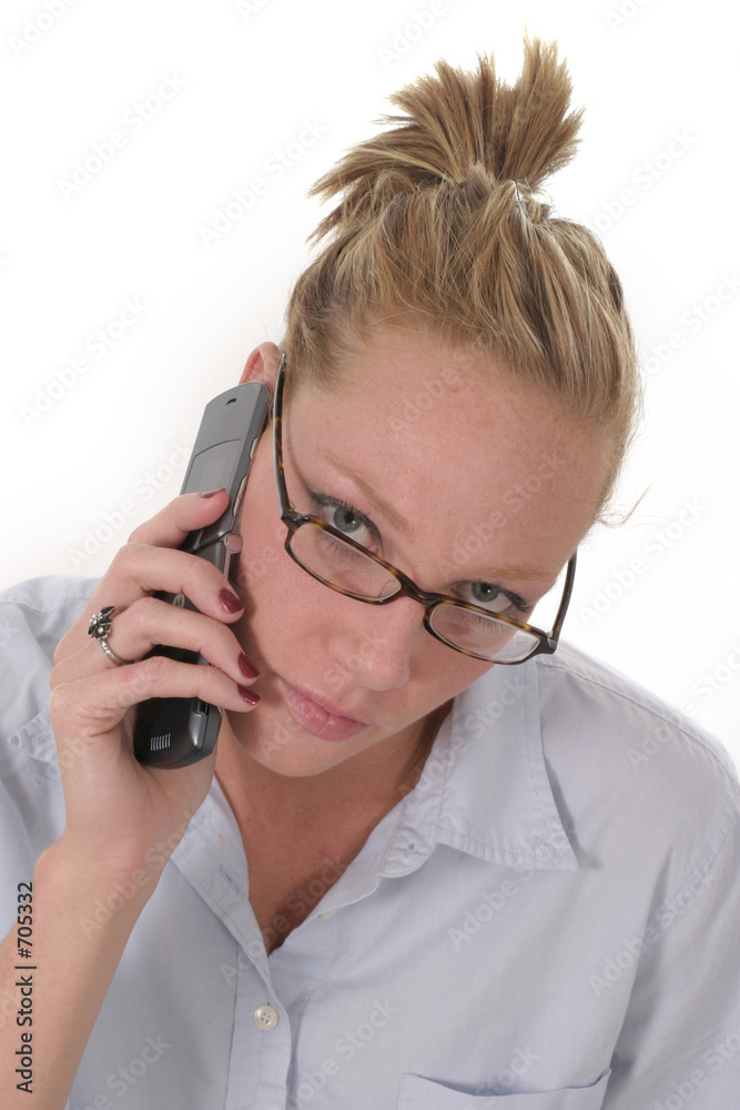 business woman with cellphone 6919