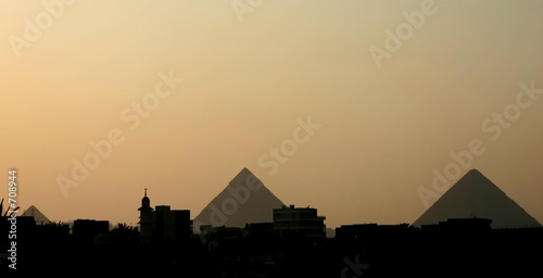 pyramids over cairo