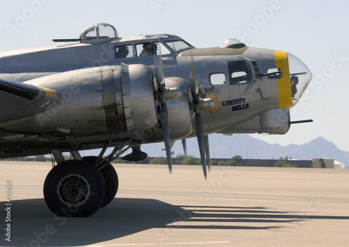 Billede på lærred b-17g bomber 103