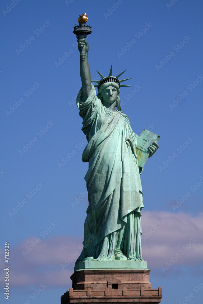 Fototapeta premium statua wolności na stojaku