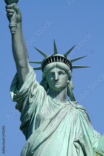 upper liberty statue front