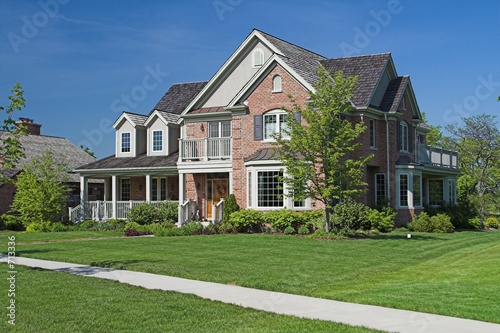 suburban luxury home photo