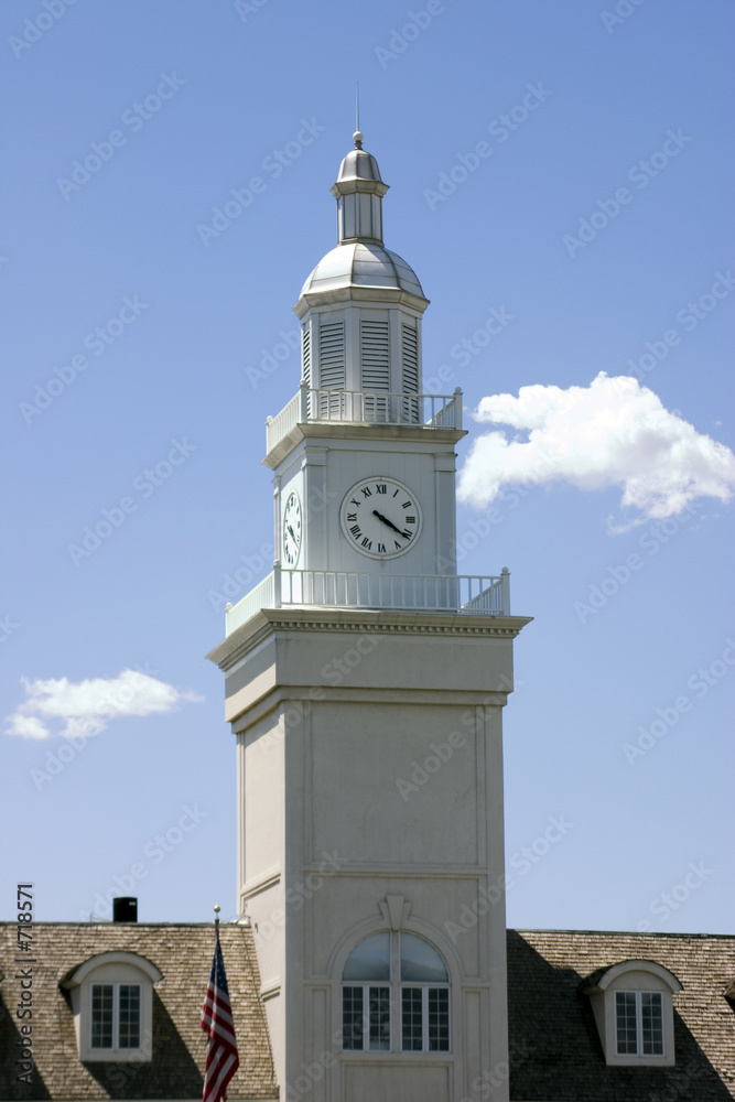 Fototapeta premium clock tower