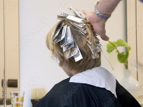 beim friseur