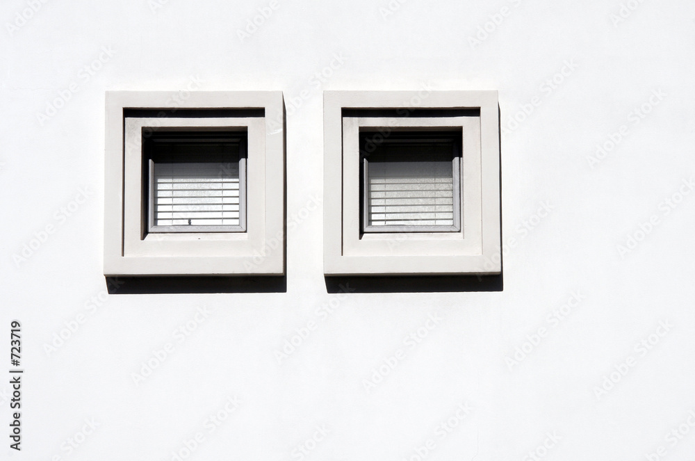 two square windows two square windows