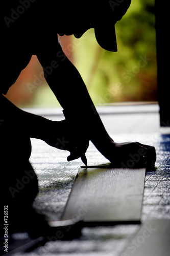 construction worker remodel (silhouette)