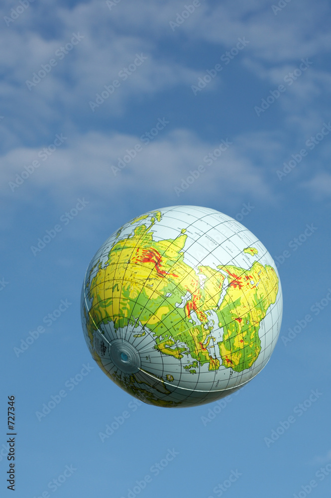 Obraz premium the world in the air