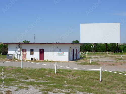 closed drive-in theater