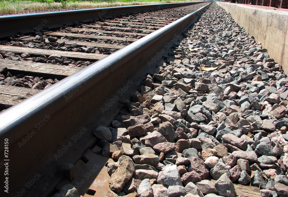 Fototapeta premium train track