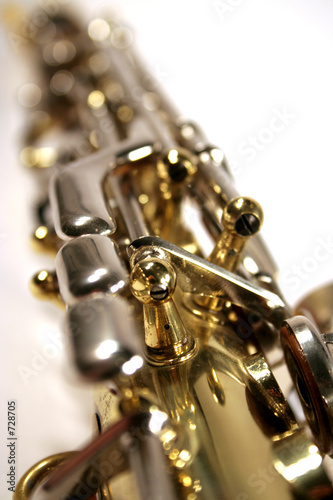 Plakat w ramie sax