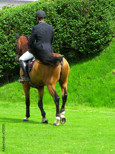 man riding a horse © Cristian Ciobanu