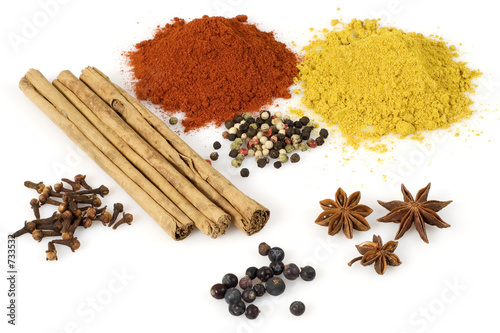 colorful spices