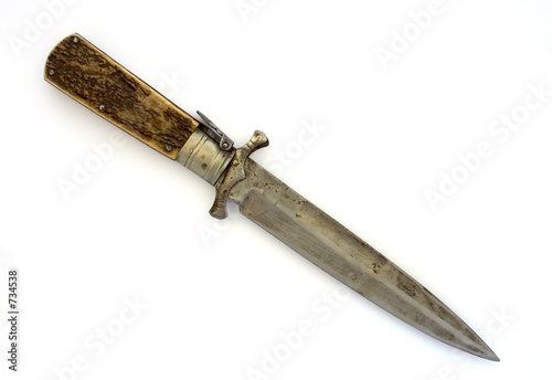 hunting pocket knife photo