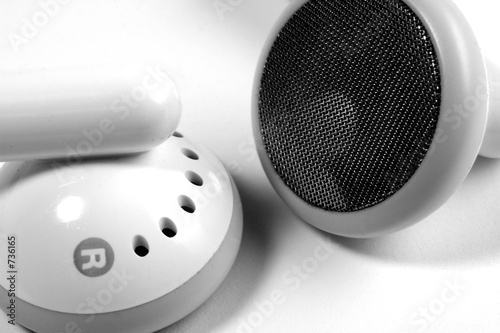 Obraz na płótnie ear buds