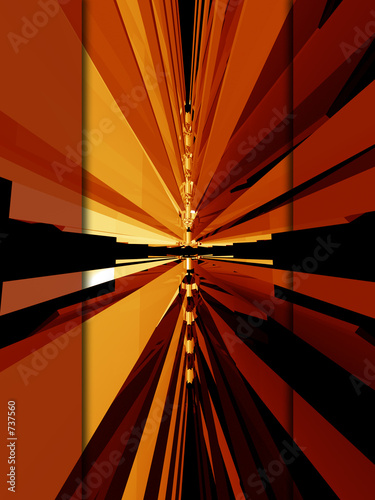 red effects layout design